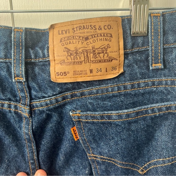 Levi’s orange tag vintage regular fit straight leg 34x36 - Picture 11 of 11